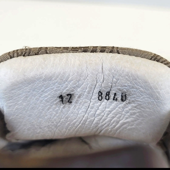 Mauri 8840 Dark Brown Tan Alligator Patent Leather Sneakers Siz3 12 - Picture 5 of 8